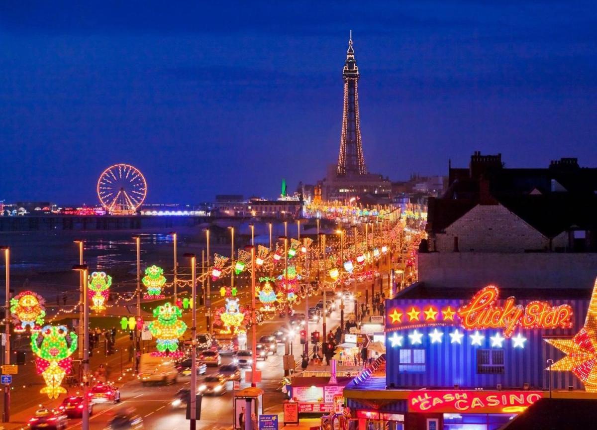 Blackpool Sleepover Apartment 1 Free Parking Sleeps 6 Exteriér fotografie